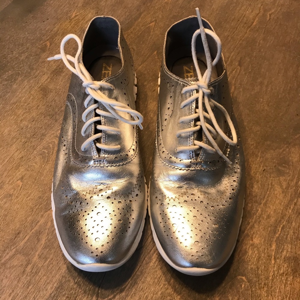 Cole Haan Silver Women's Flats